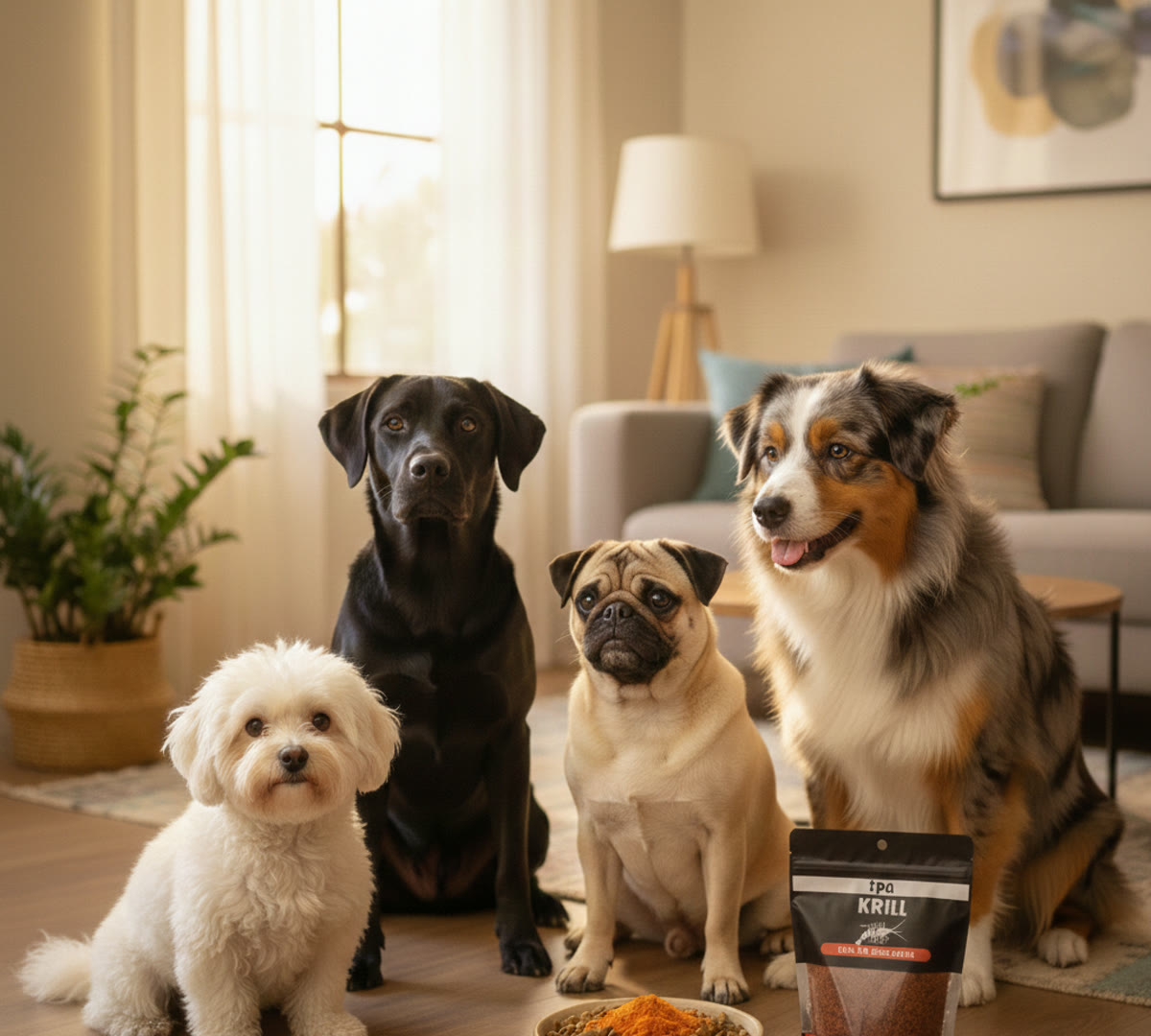 Cães de todos os portes